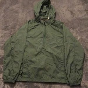 Mens M Green L.L Bean Windbreaker
